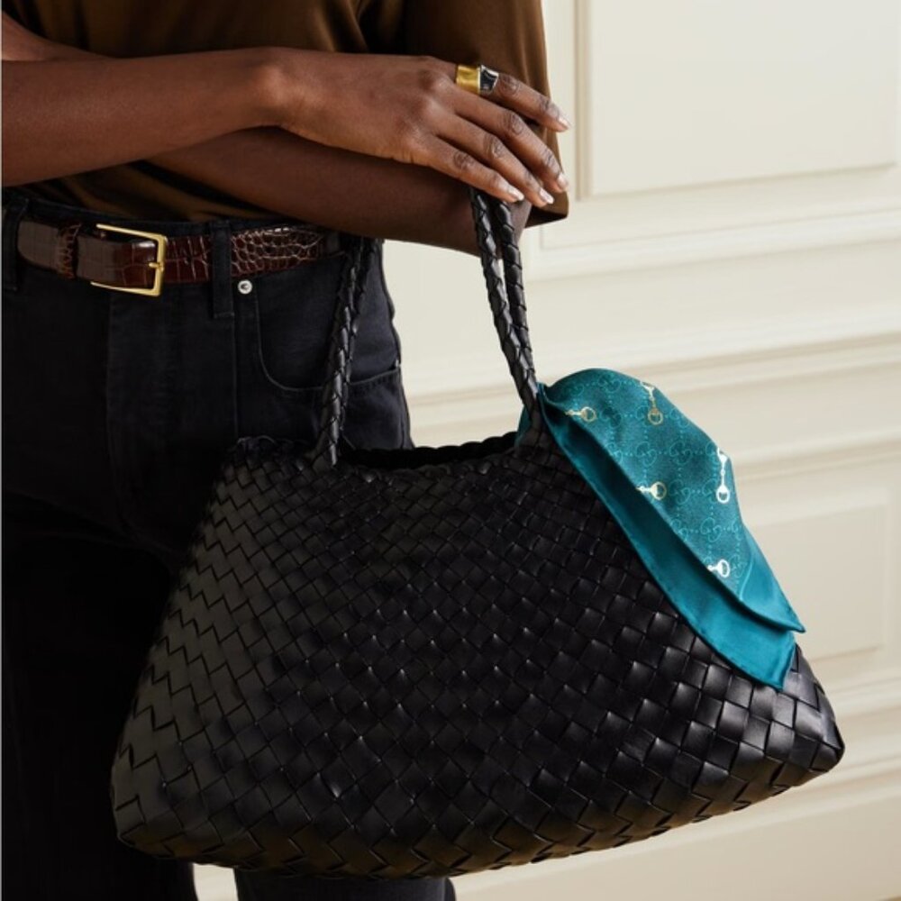 Dragon Diffusion Santa Croce Big / Large Bag, Black